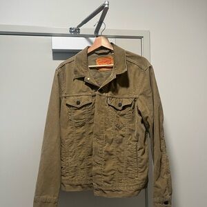 Vintage Levi Strauss Men's Tan Jacket